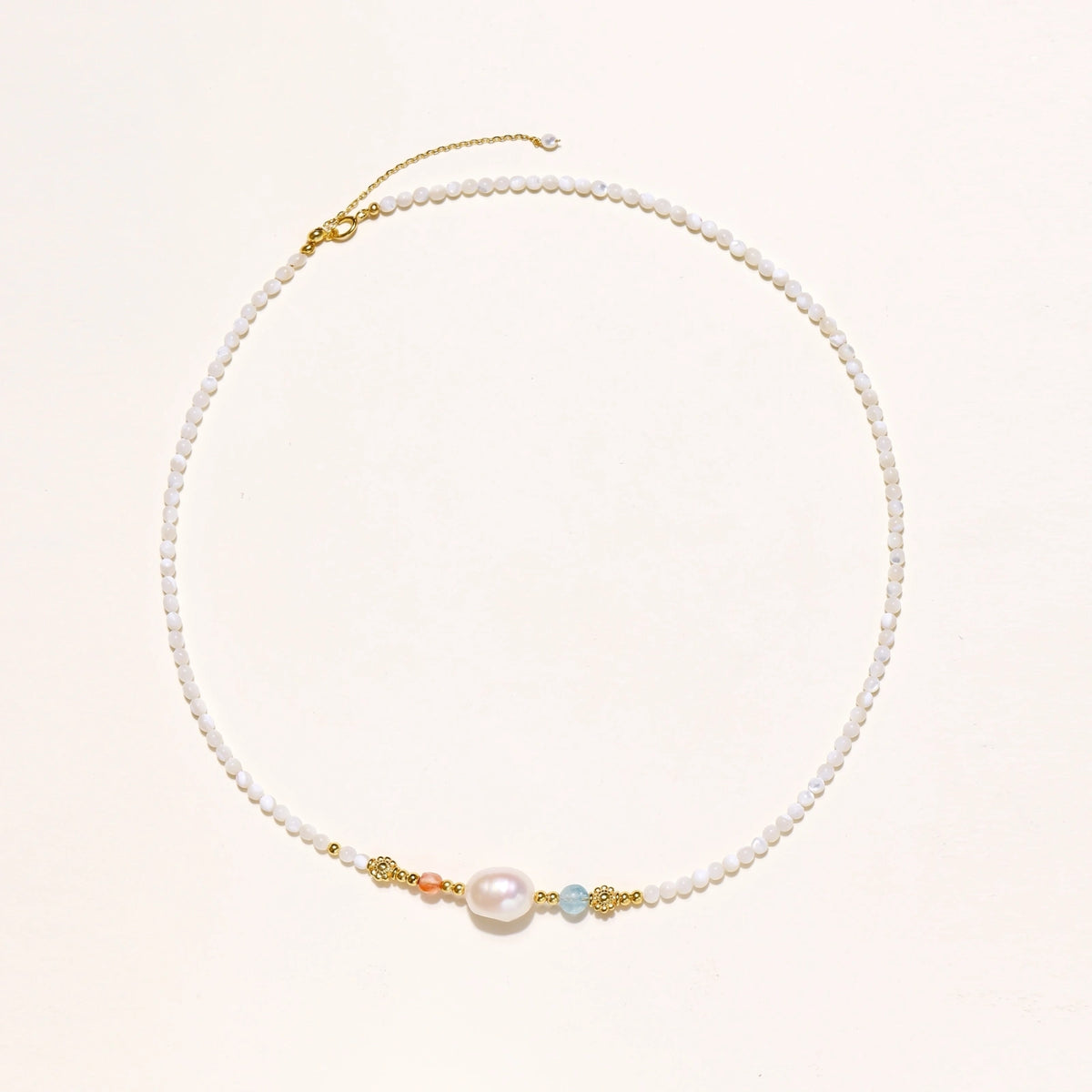 Pearl Garden Beaded Necklace | 3EyeJewEls