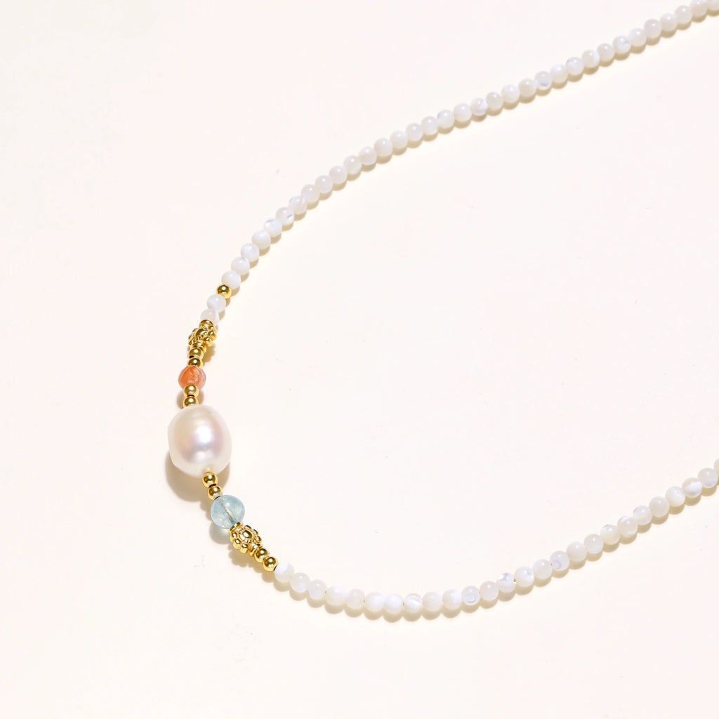 Pearl Garden Beaded Necklace | 3EyeJewEls