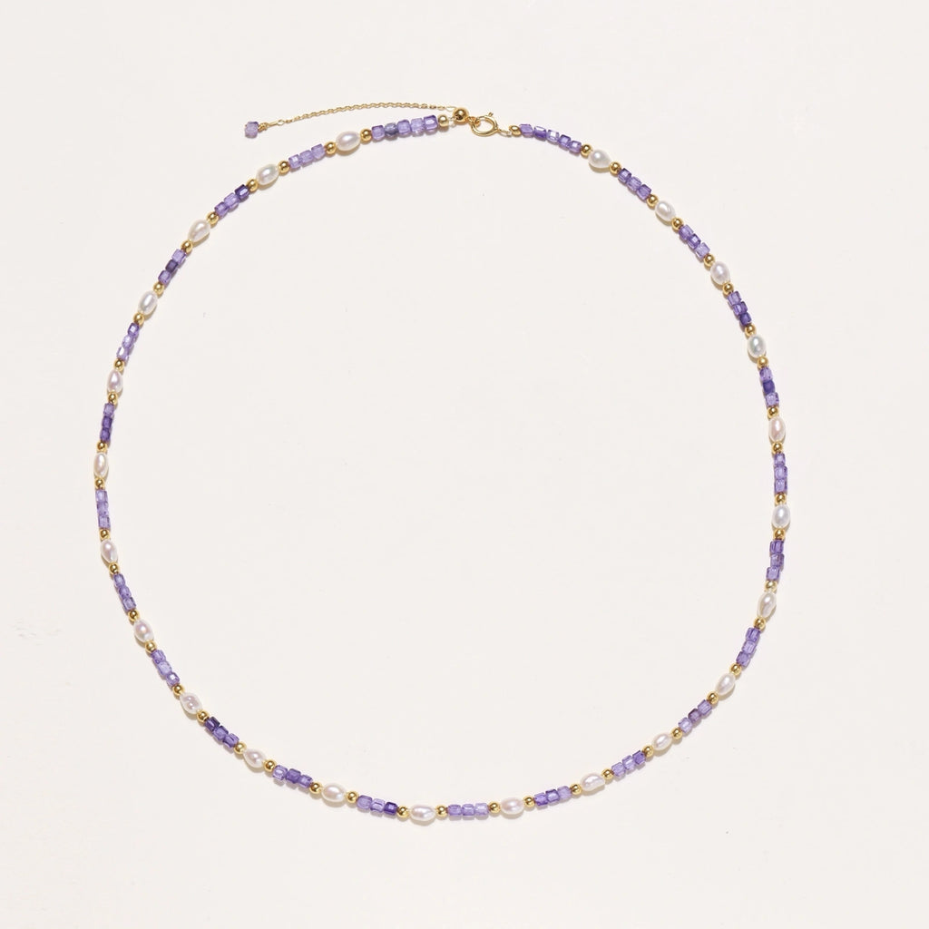 Amethyst Pearl Harmony Necklace | 3EyeJewEls