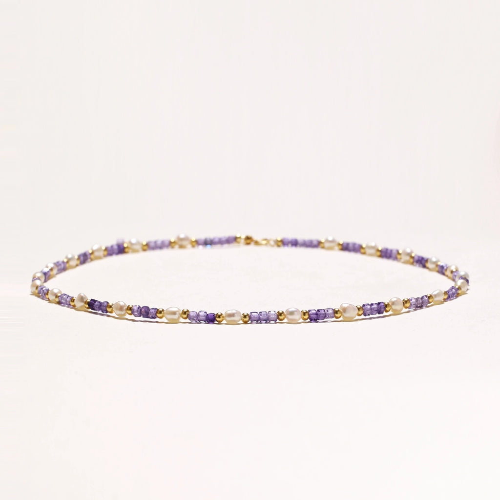 Amethyst Pearl Harmony Necklace | 3EyeJewEls