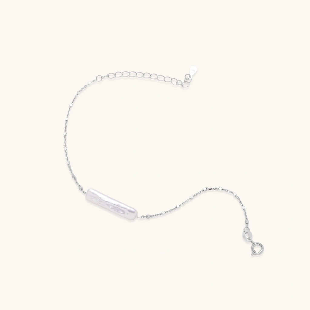 Baroque Pearl Chain Bracelet | 3EyeJewEls