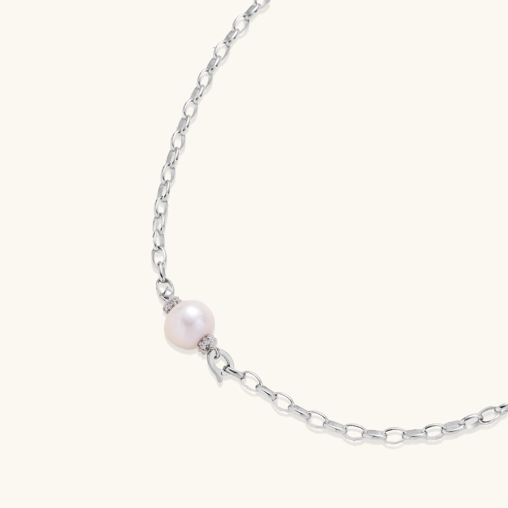 Luna Pearl Chain Necklace | 3EyeJewEls