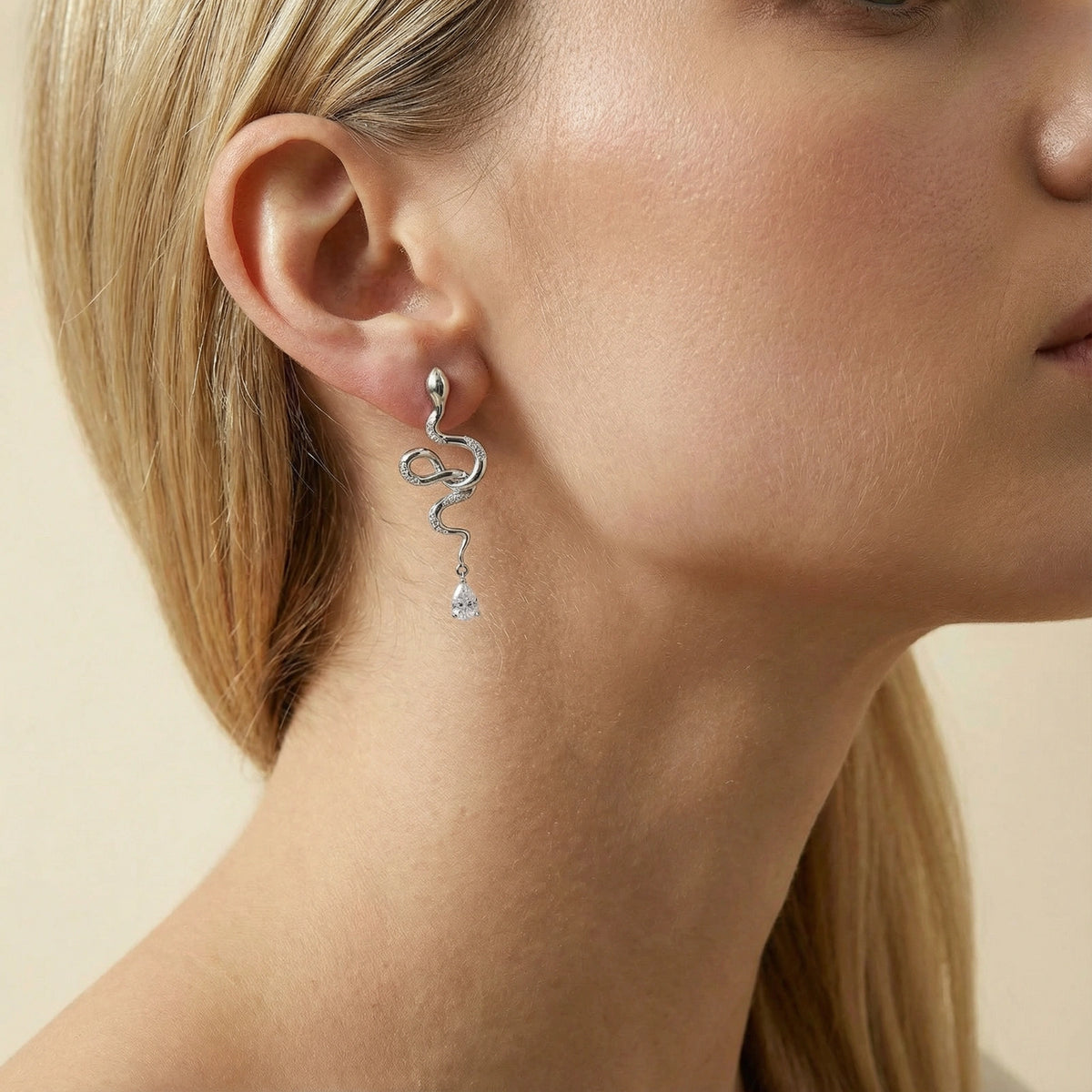 Serpentine Crystal Drops | 3EyeJewEls