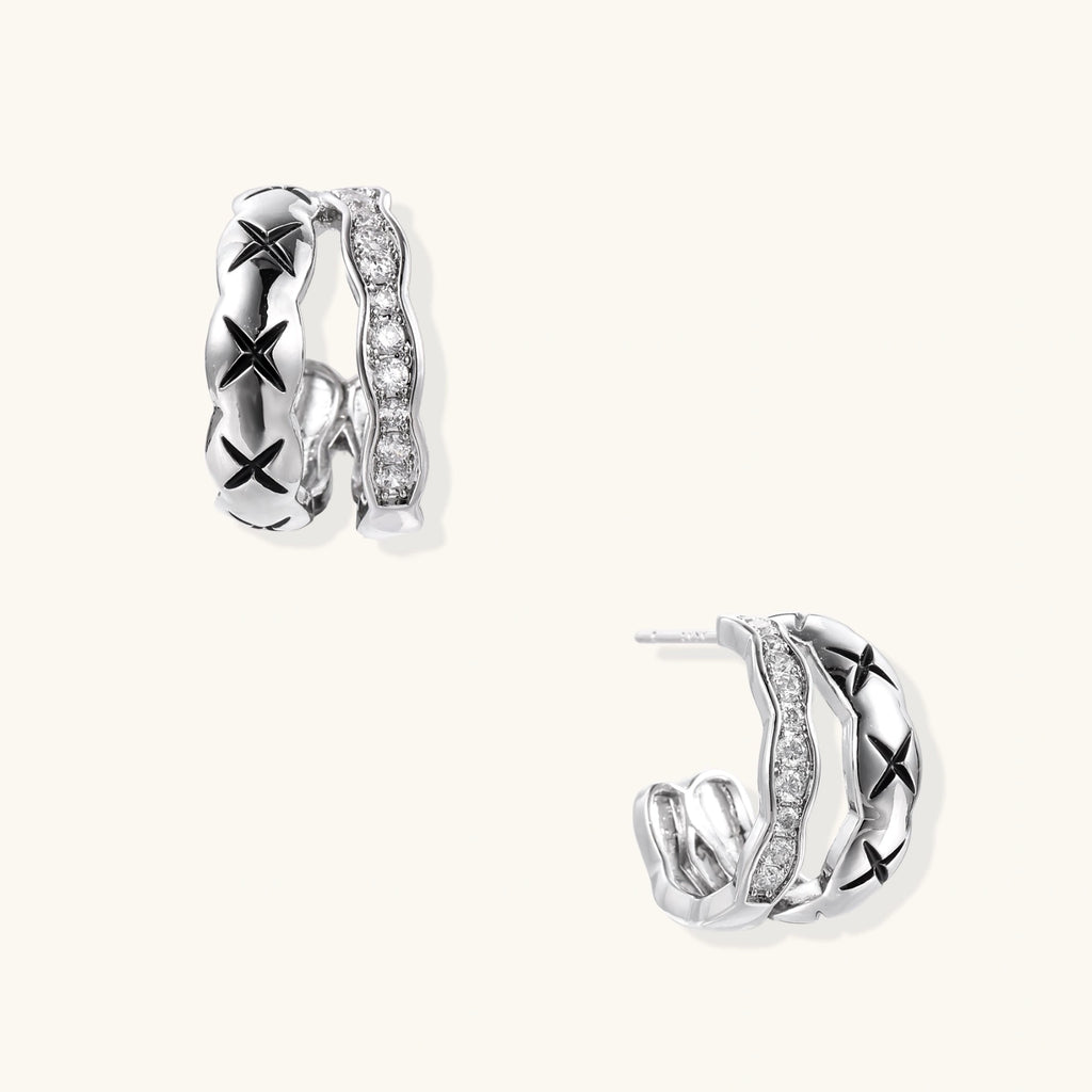 Twisted X Hoops | 3EyeJewEls