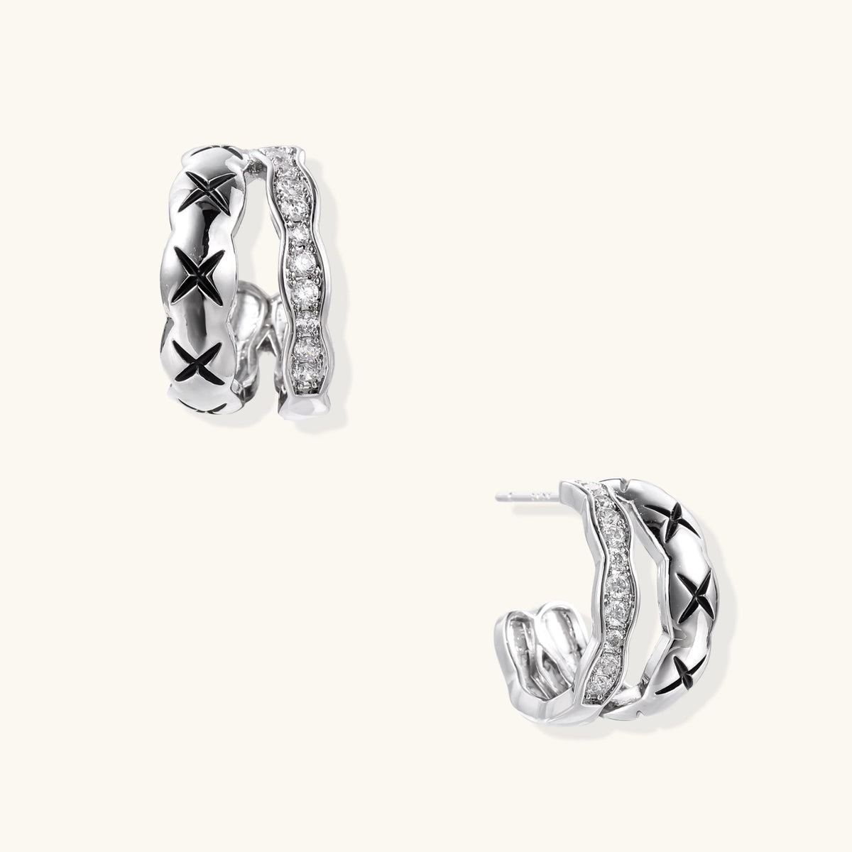 Twisted X Hoops | 3EyeJewEls