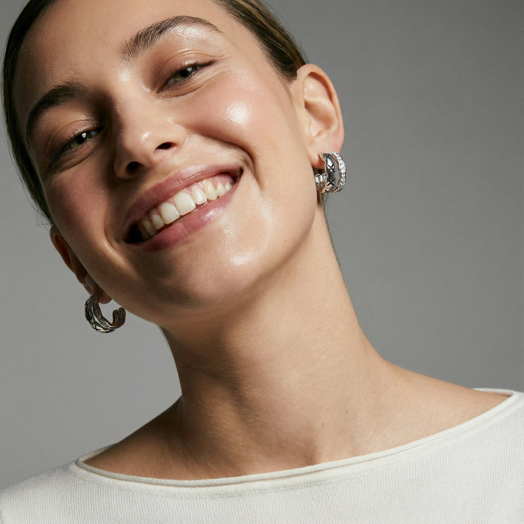 Twisted X Hoops | 3EyeJewEls