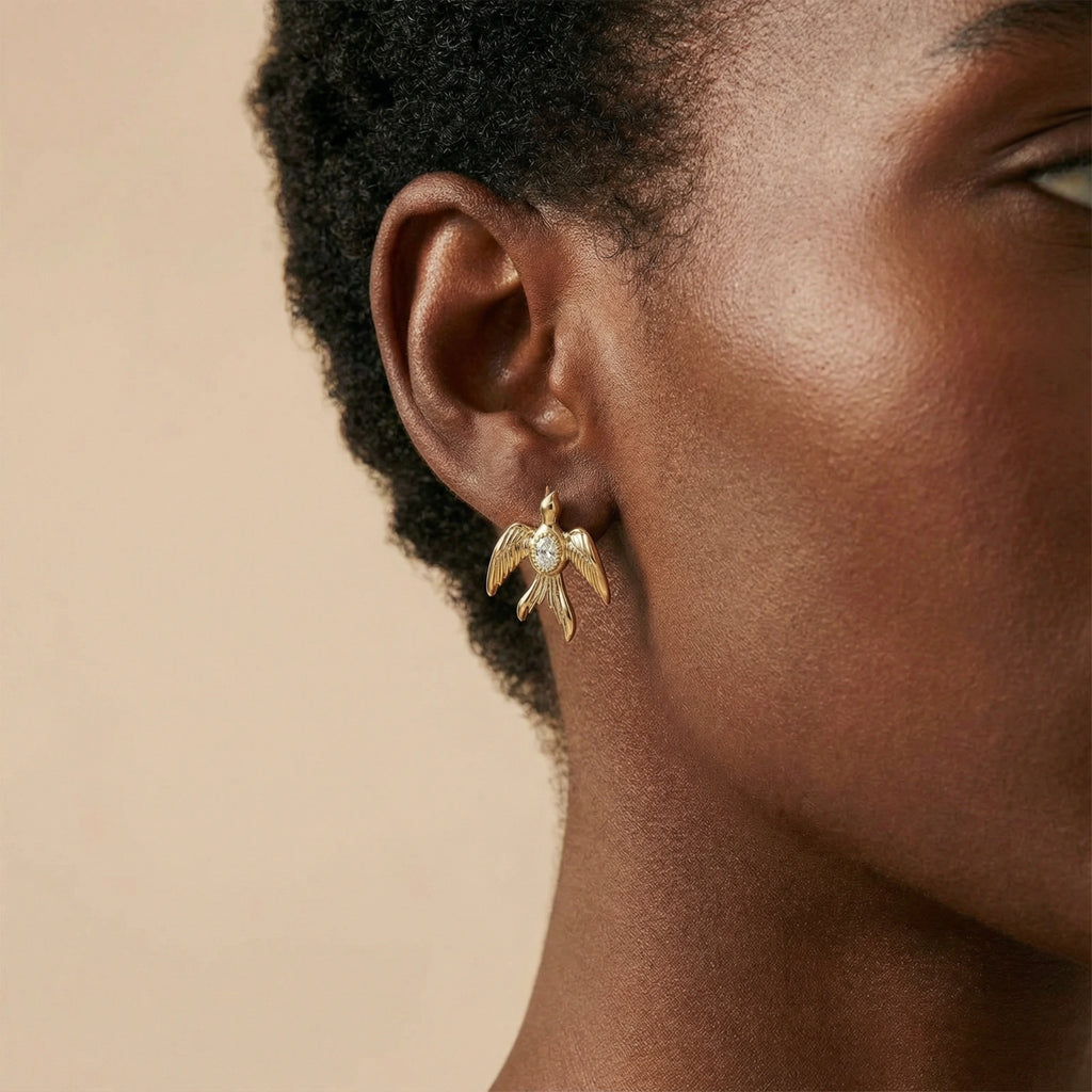 Phoenix Rising Studs | 3EyeJewEls