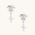 Royal Fleur Drop Earrings | 3EyeJewEls