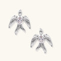Silver Phoenix Studs | 3EyeJewEls