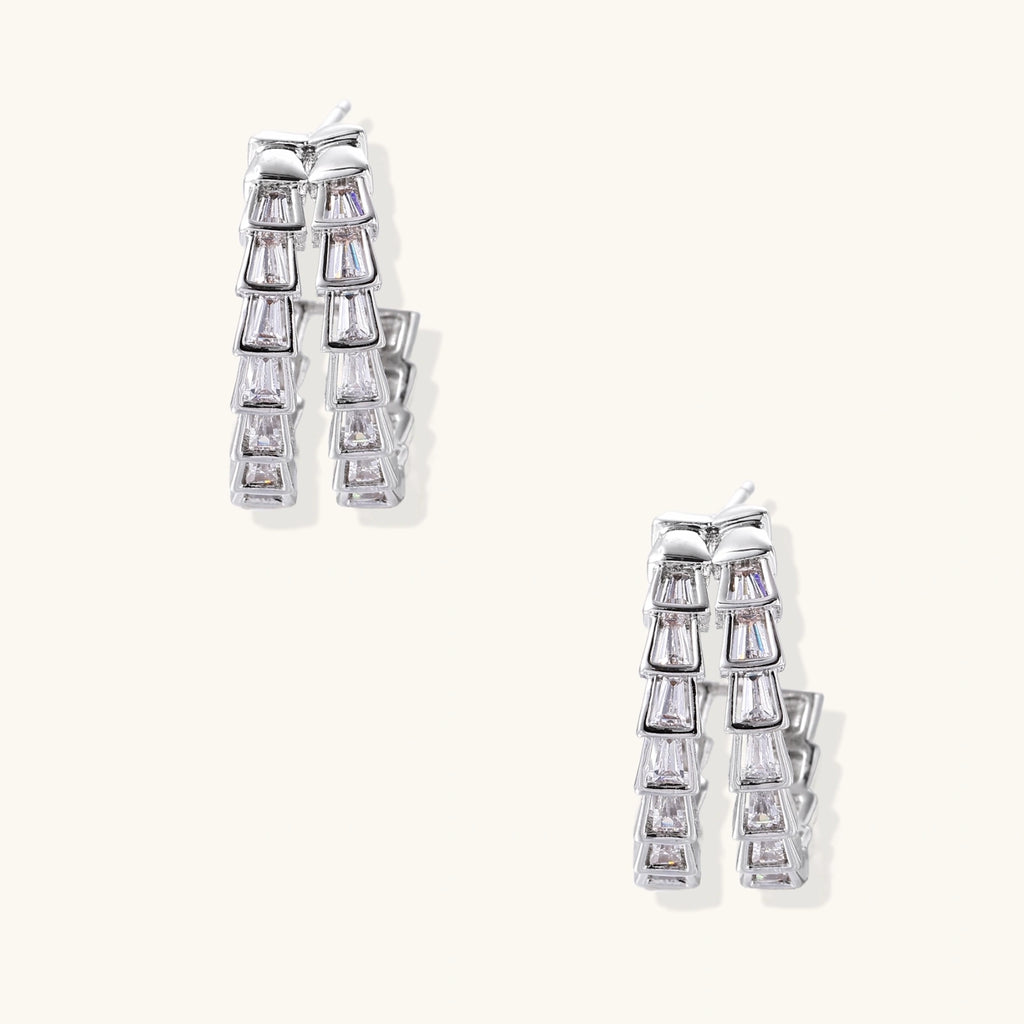 Crystal Avenue Hoops | 3EyeJewEls
