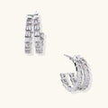 Crystal Avenue Hoops | 3EyeJewEls