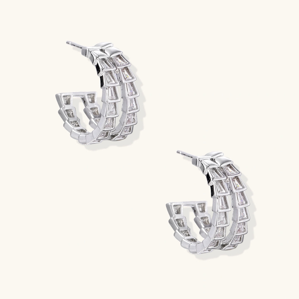 Crystal Avenue Hoops | 3EyeJewEls