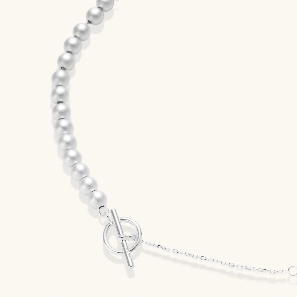 Silver Sphere Gradient Necklace | 3EyeJewEls