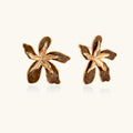 Golden Petal Statement Earrings | 3EyeJewEls