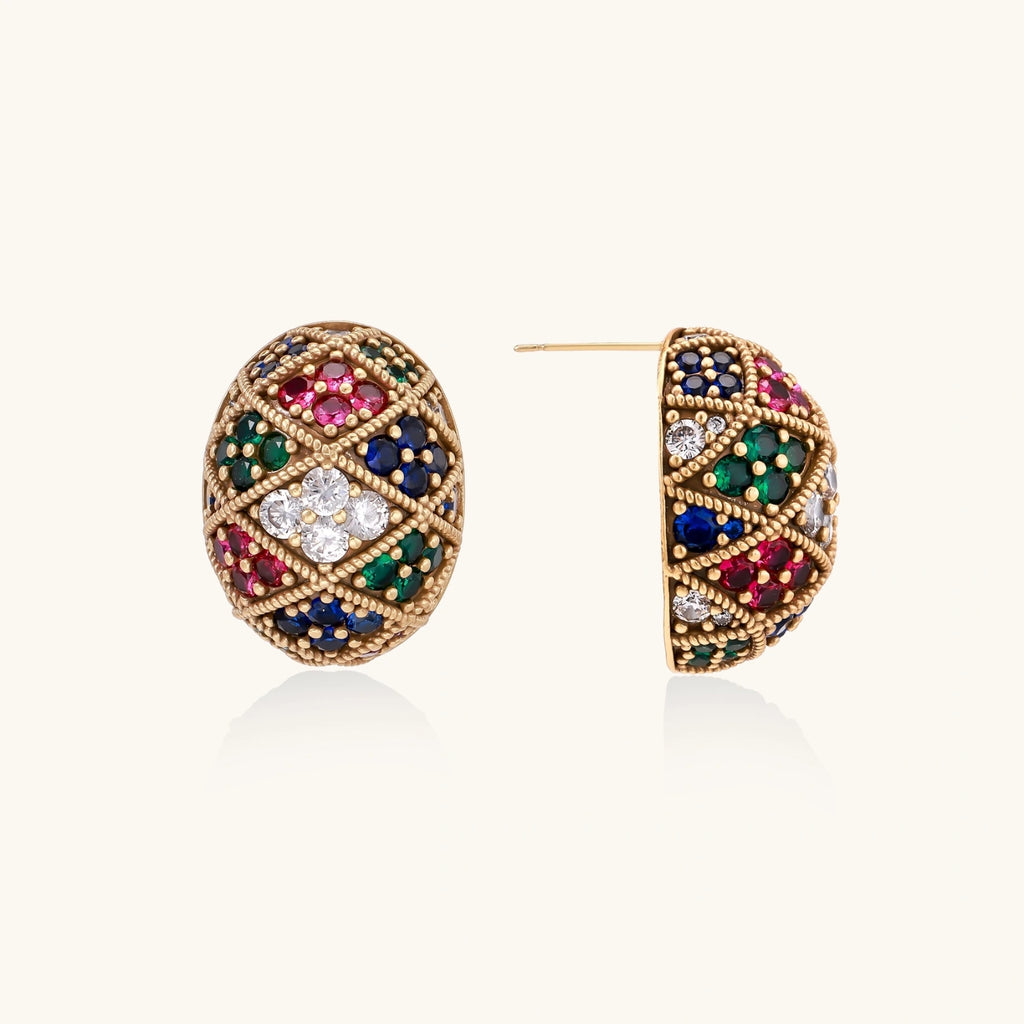 Mosaic Dream Studs | 3EyeJewEls