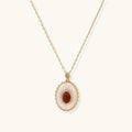 Amber Cameo Pendant | 3EyeJewEls
