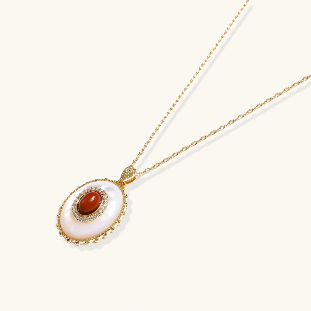 Amber Cameo Pendant | 3EyeJewEls