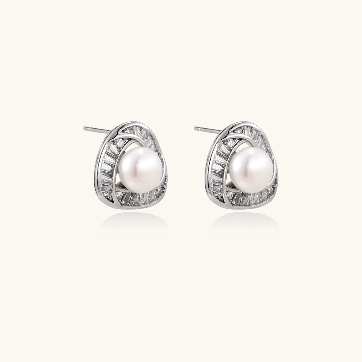 Luminous Pearl Triangles | 3EyeJewEls