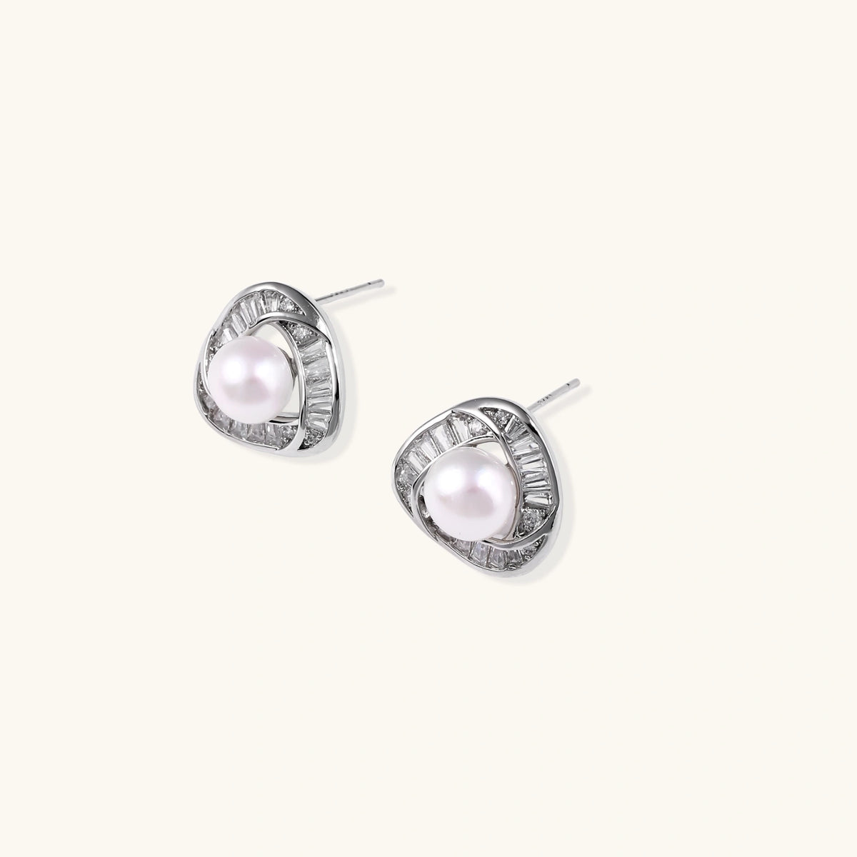 Luminous Pearl Triangles | 3EyeJewEls
