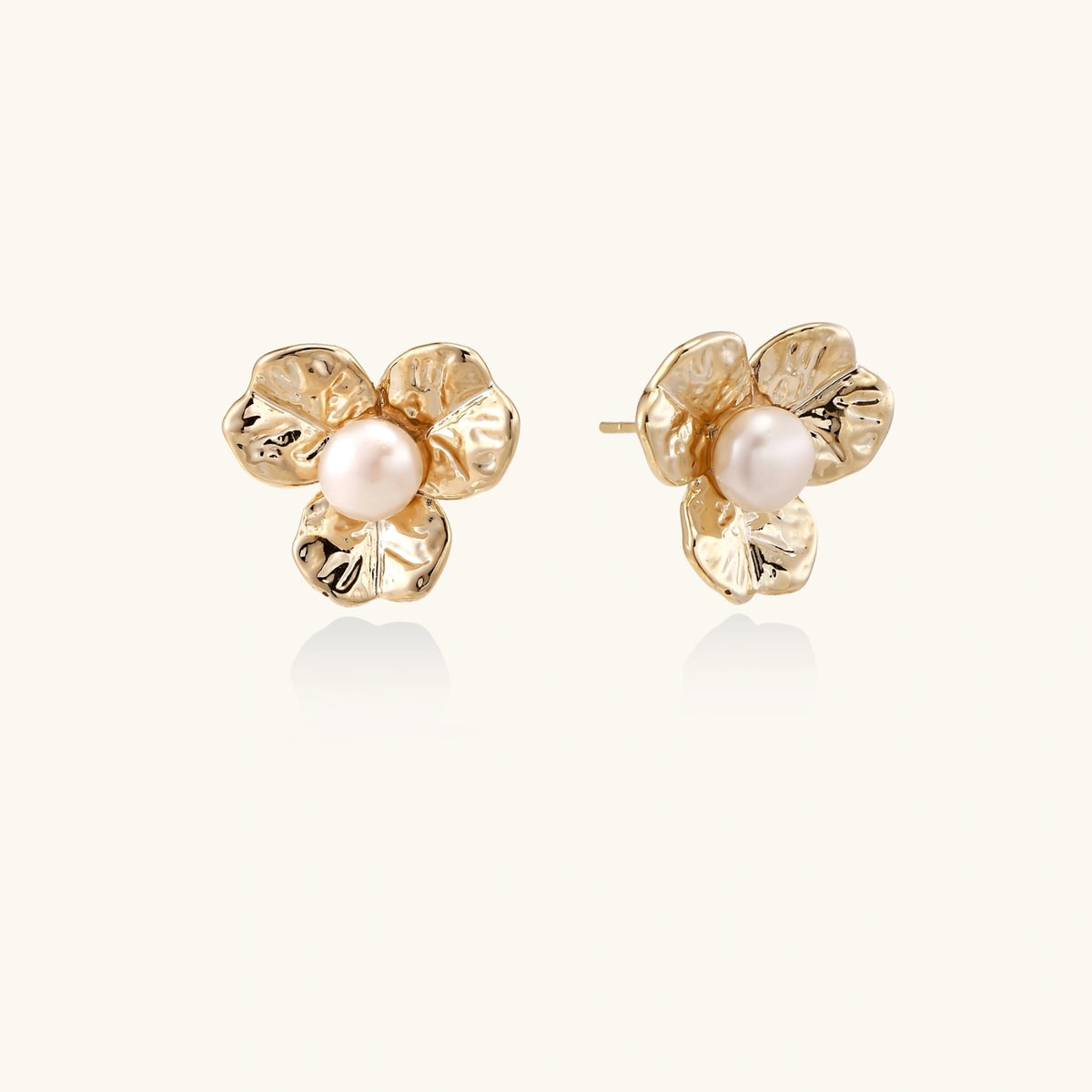 Bloom Pearl Studs | 3EyeJewEls