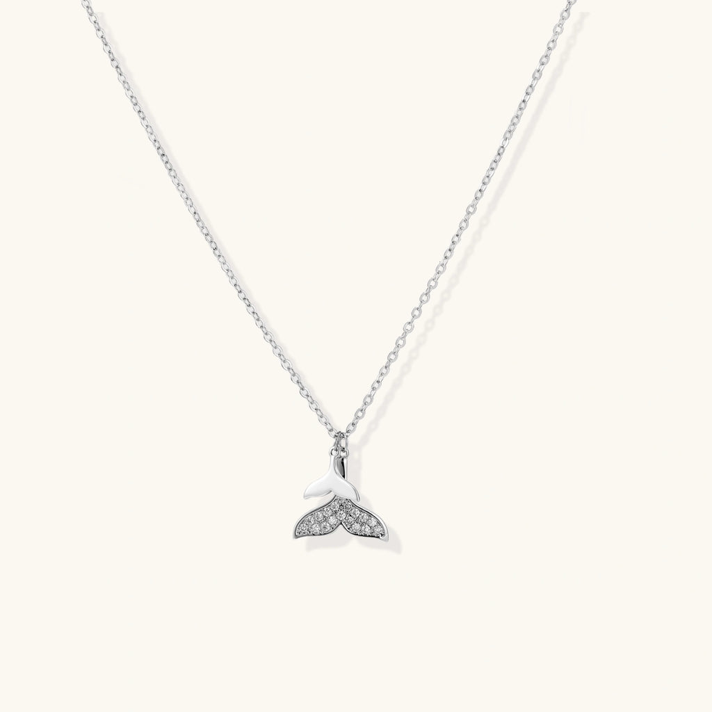 Whale Tail Crystal Necklace | 3EyeJewEls