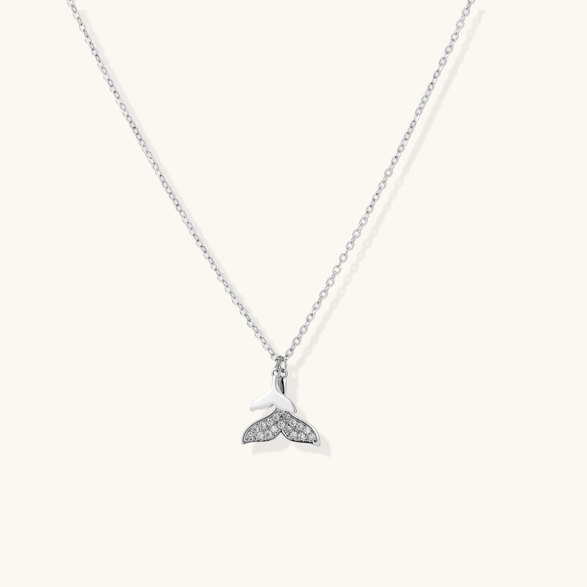 Whale Tail Crystal Necklace | 3EyeJewEls