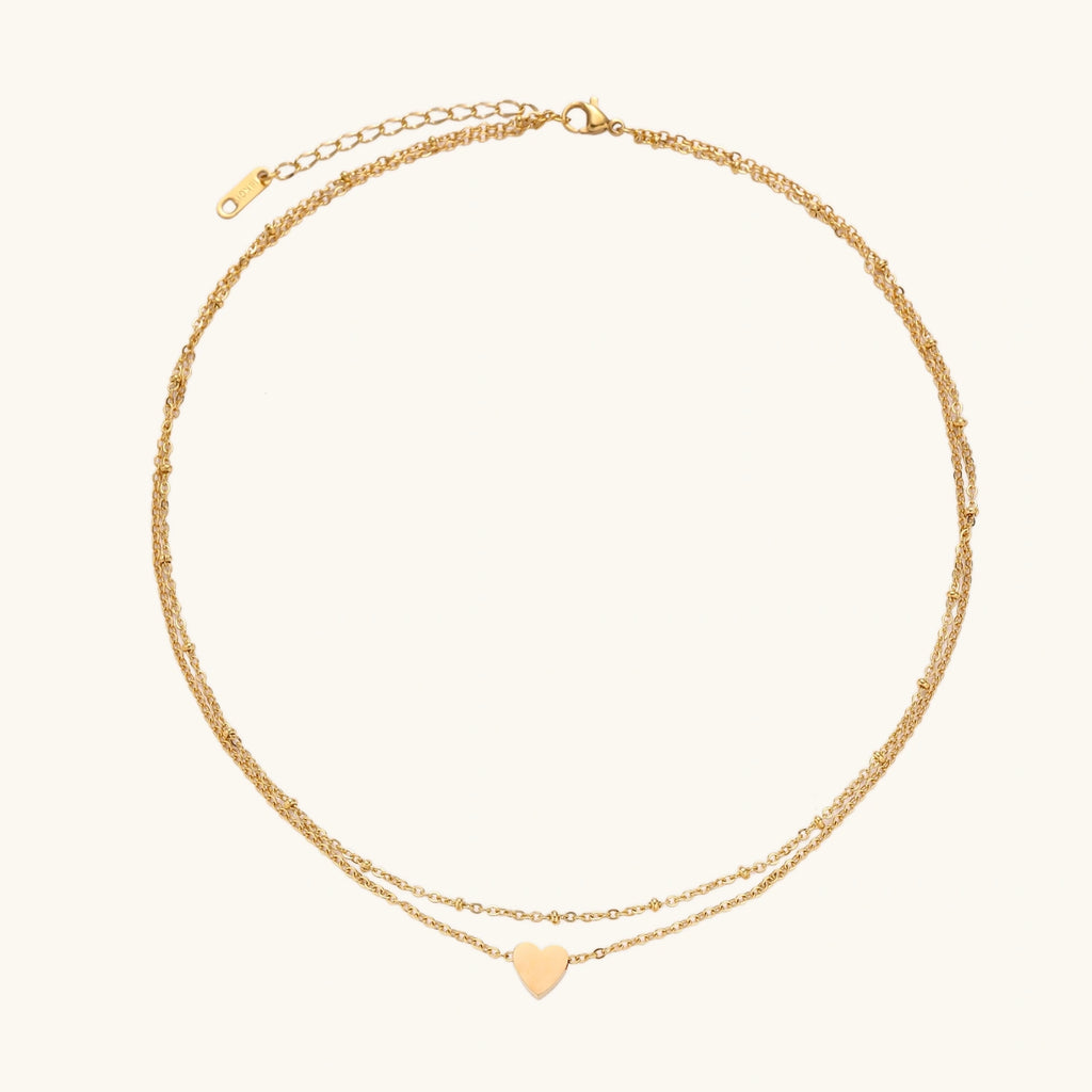 Layered Heart Necklace | 3EyeJewEls