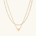 Layered Heart Necklace | 3EyeJewEls