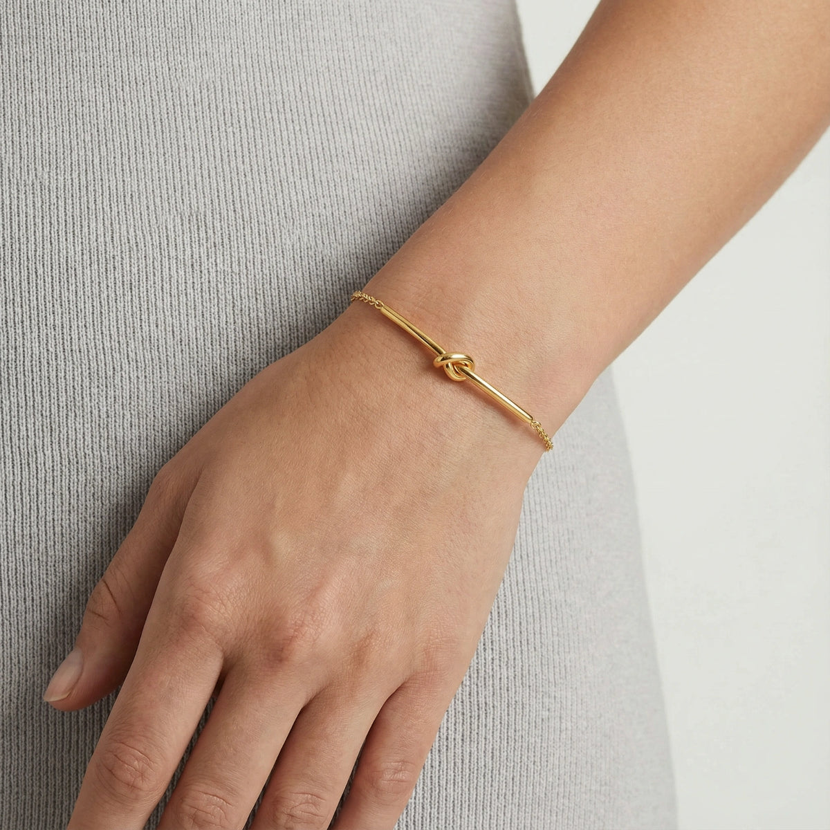 Twisted Knot Bar Bracelet | 3EyeJewEls