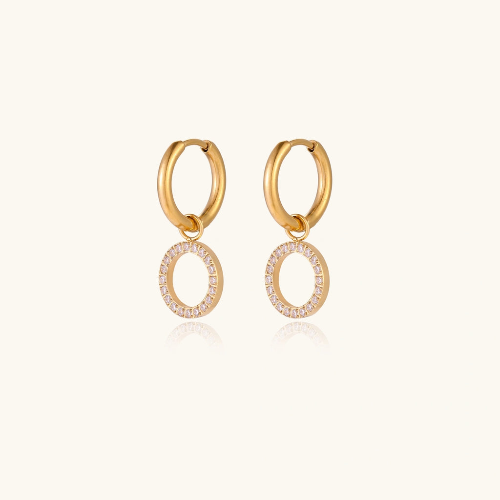 Halo Circle Hoops | 3EyeJewEls