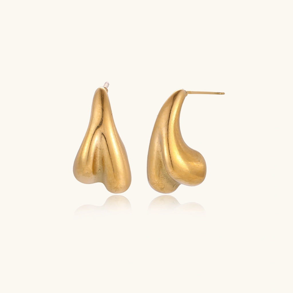Sculpted Drop Earrings | 3EyeJewEls