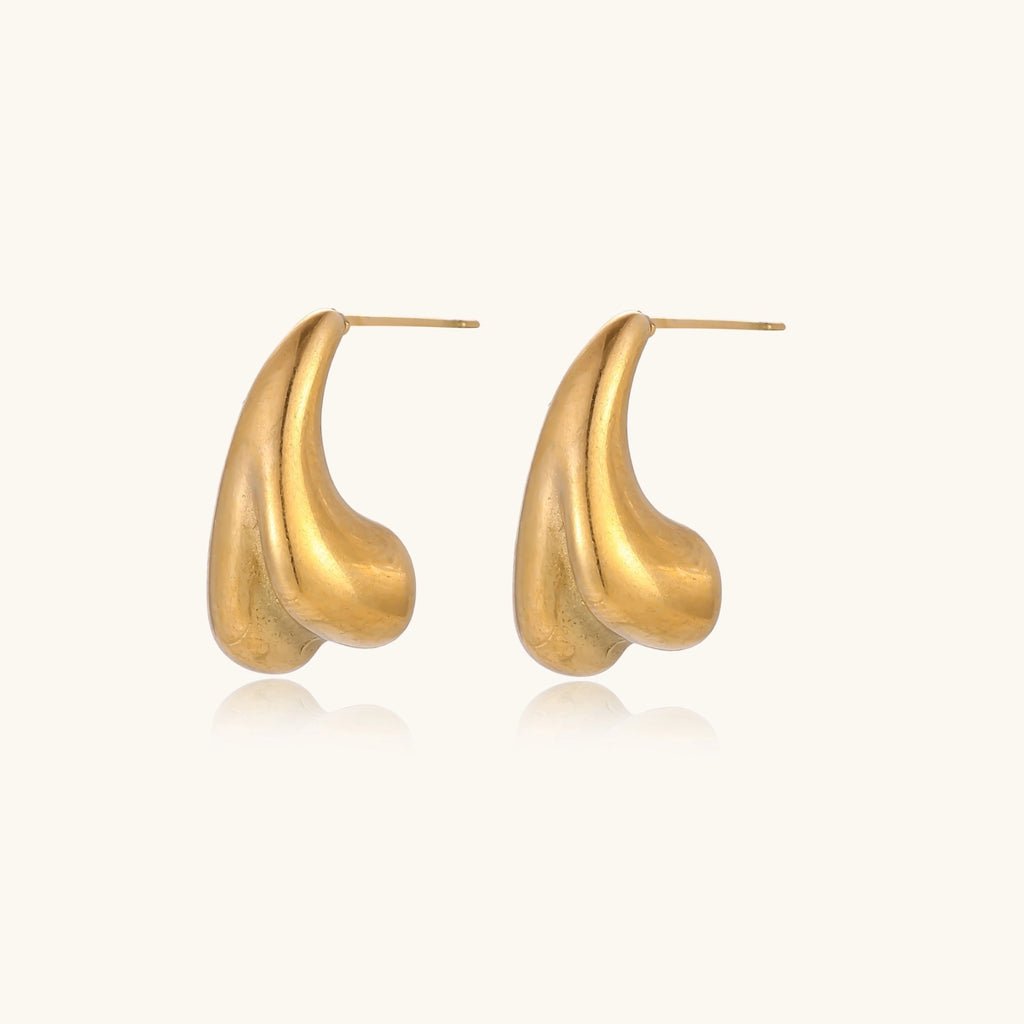 Sculpted Drop Earrings | 3EyeJewEls