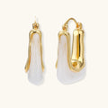 Liquid Curve Hoops | 3EyeJewEls