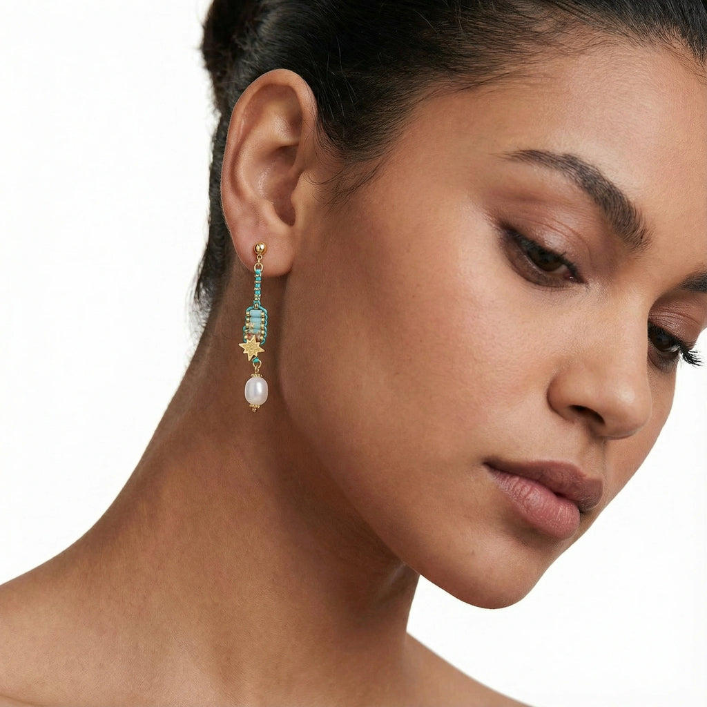 Starlight Cascade Earrings | 3EyeJewEls