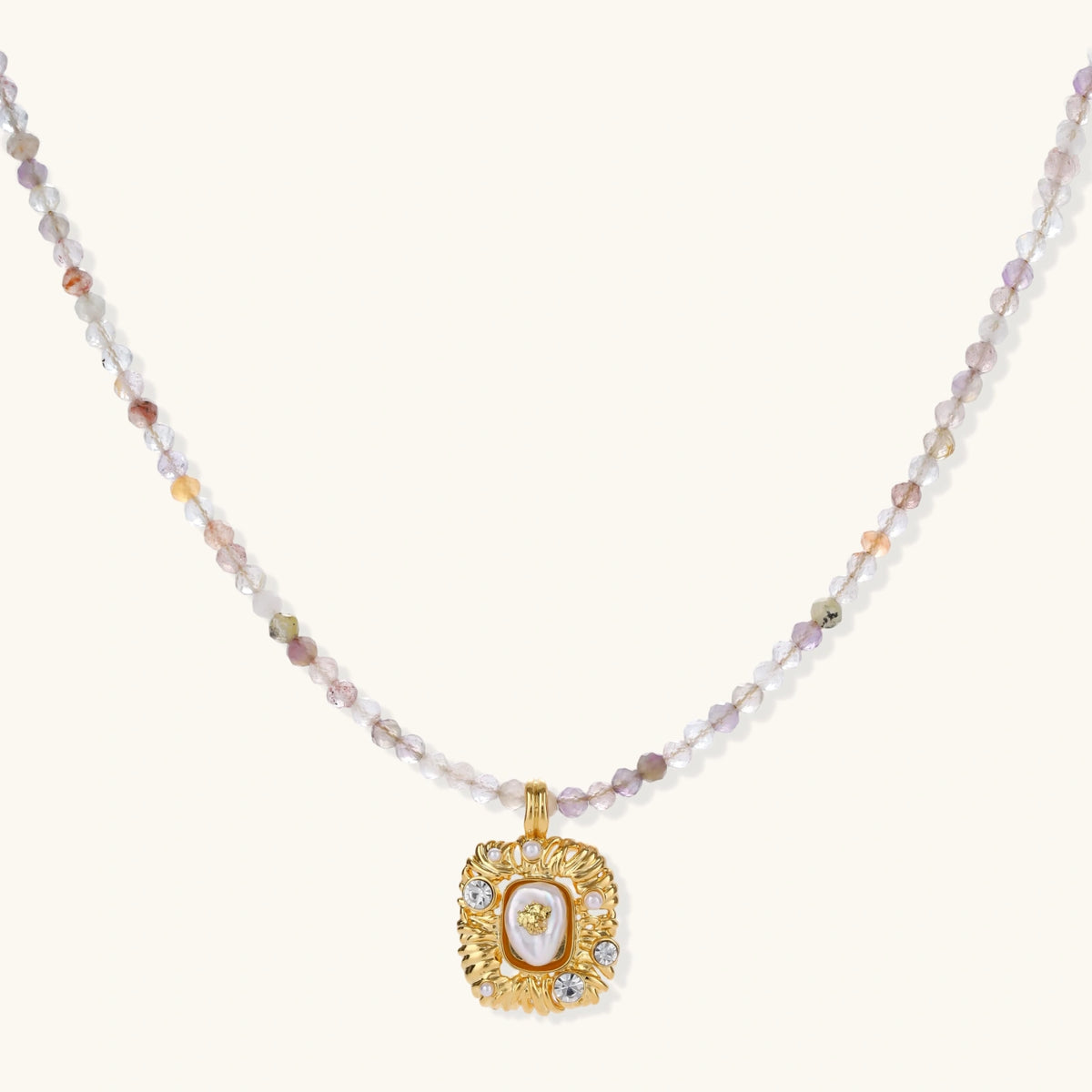 Baroque Dreams Gemstone Necklace | 3EyeJewEls
