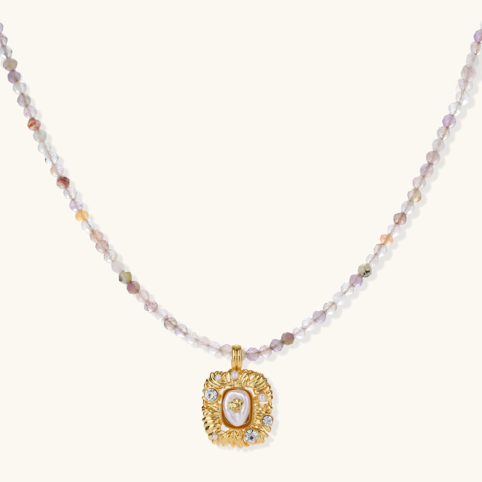 Baroque Dreams Gemstone Necklace