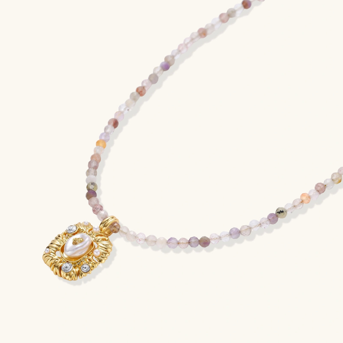 Baroque Dreams Gemstone Necklace | 3EyeJewEls