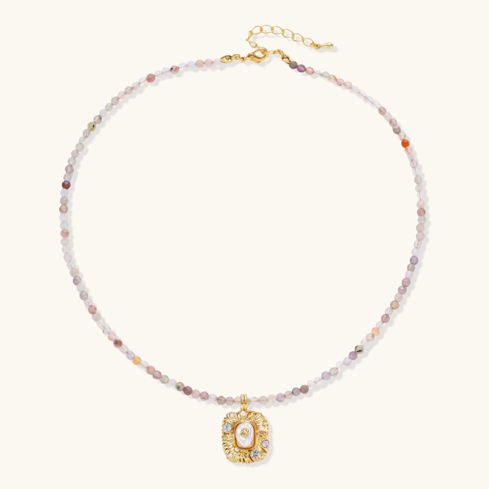 Baroque Dreams Gemstone Necklace