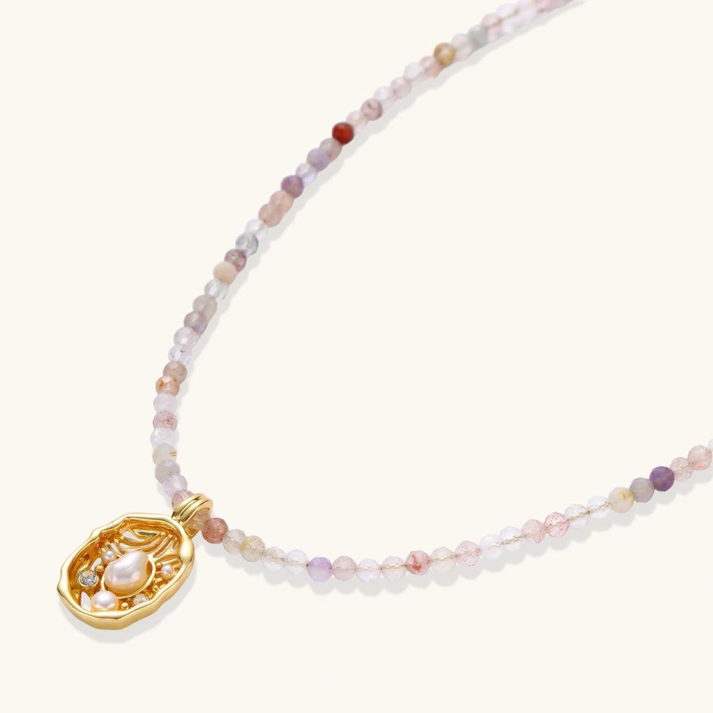 Mystic Garden Gemstone Necklace