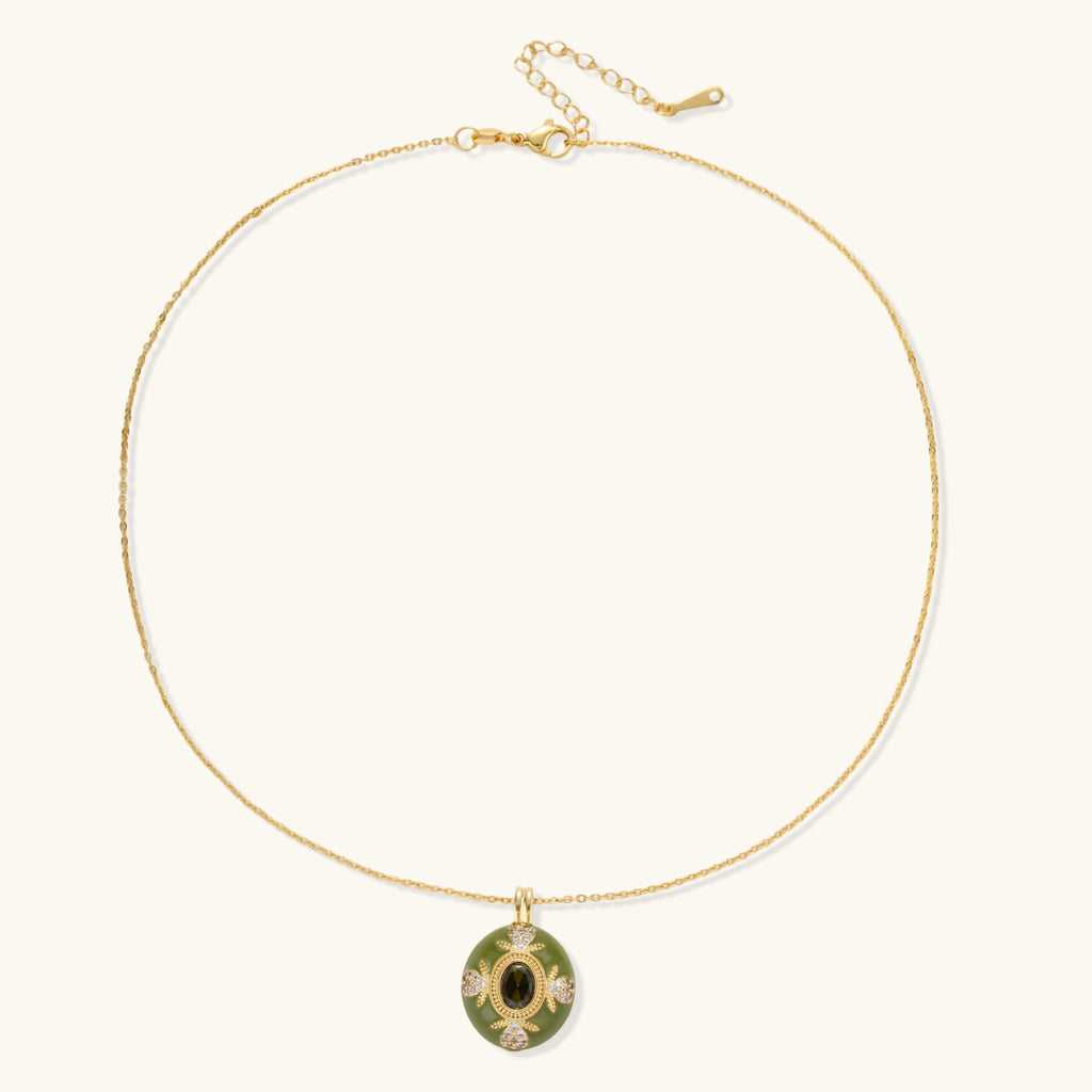 Emerald Empress Pendant | 3EyeJewEls