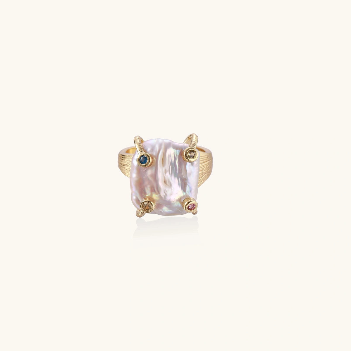 Baroque Pearl Statement Ring | 3EyeJewEls