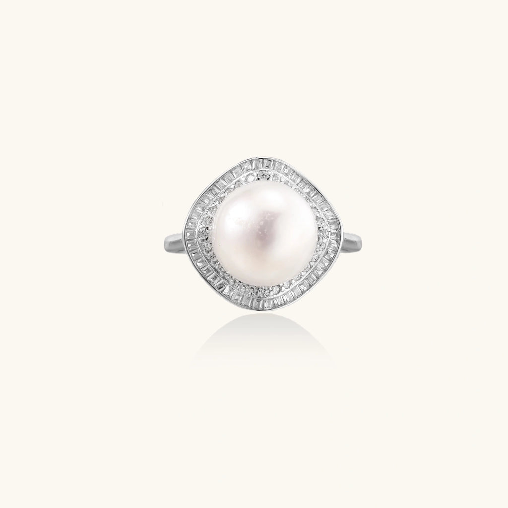 Pearl Halo Dreams Ring | 3EyeJewEls