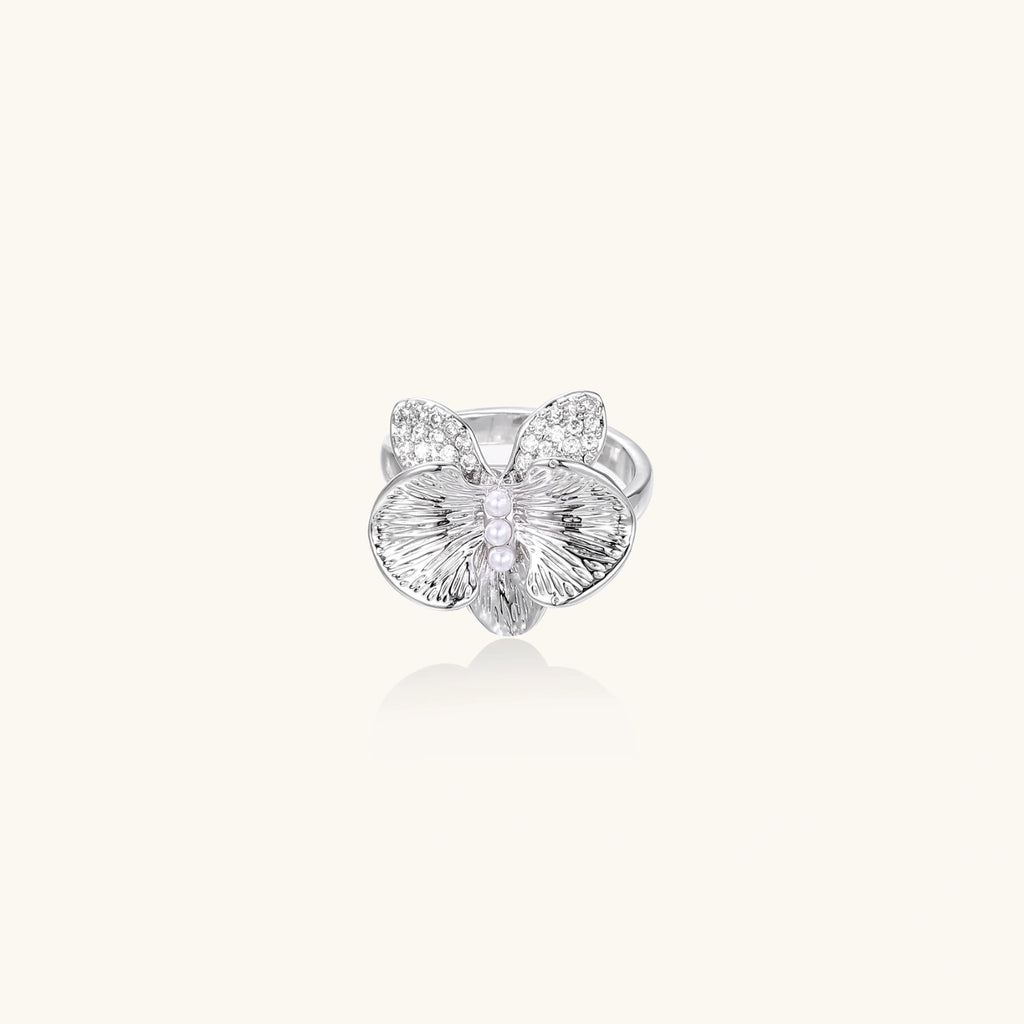 Pearl Orchid Ring | 3EyeJewEls