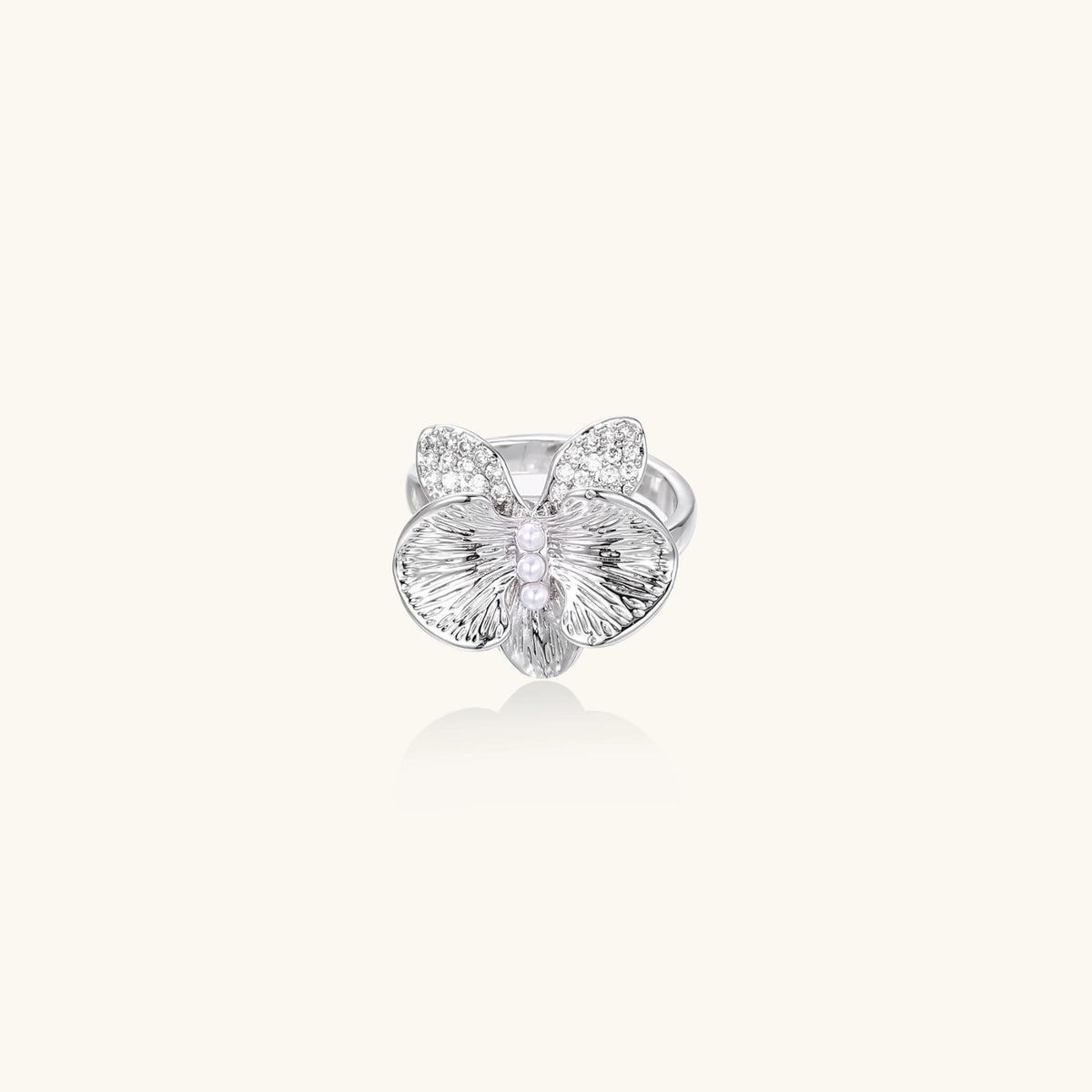 Pearl Orchid Ring | 3EyeJewEls