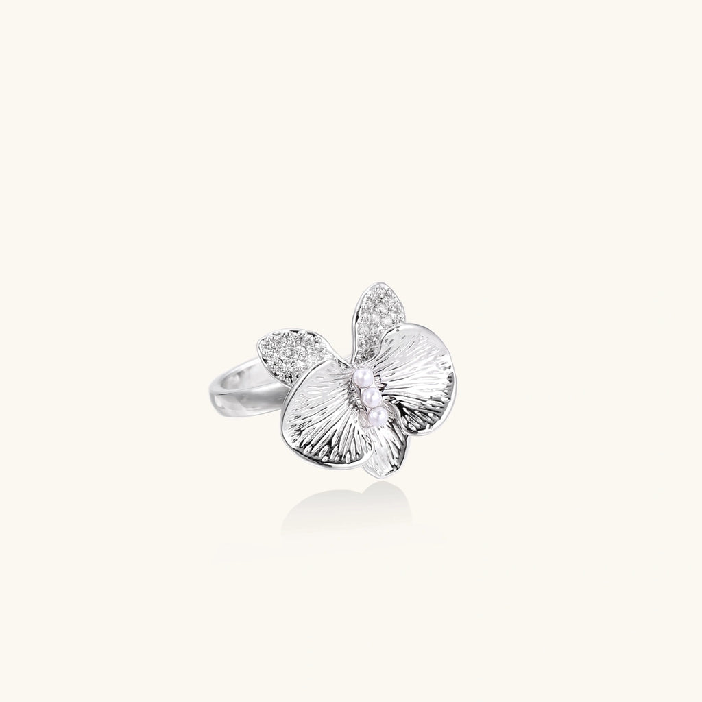 Pearl Orchid Ring | 3EyeJewEls