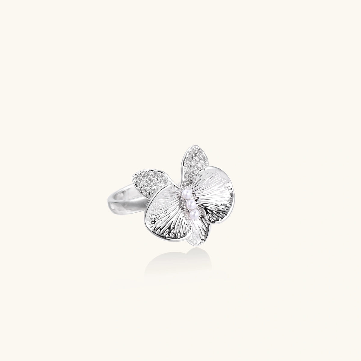 Pearl Orchid Ring | 3EyeJewEls