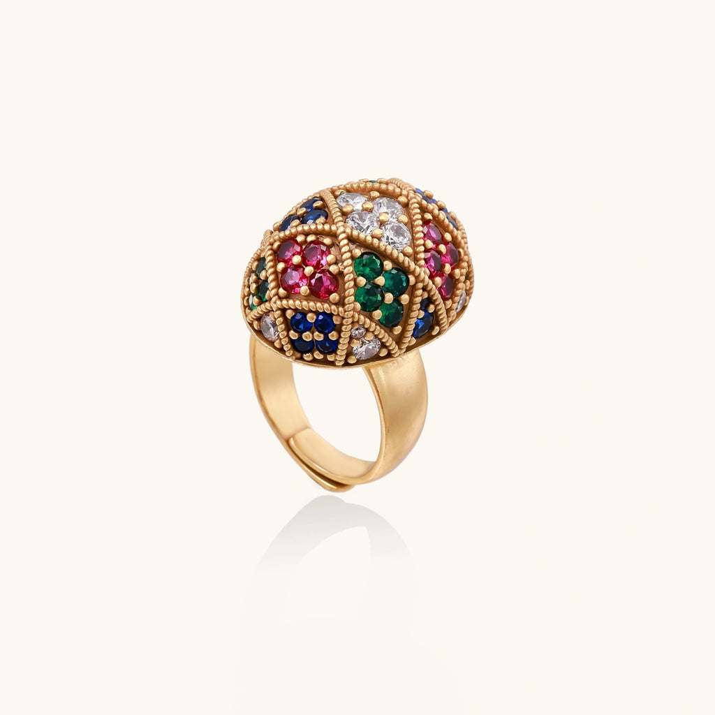 Empress Mosaic Ring | 3EyeJewEls