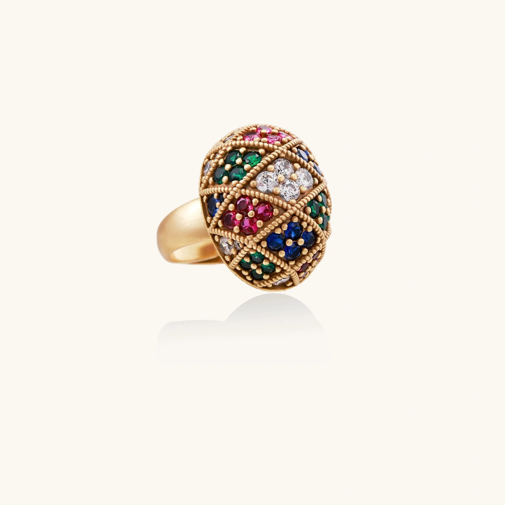 Empress Mosaic Ring | 3EyeJewEls