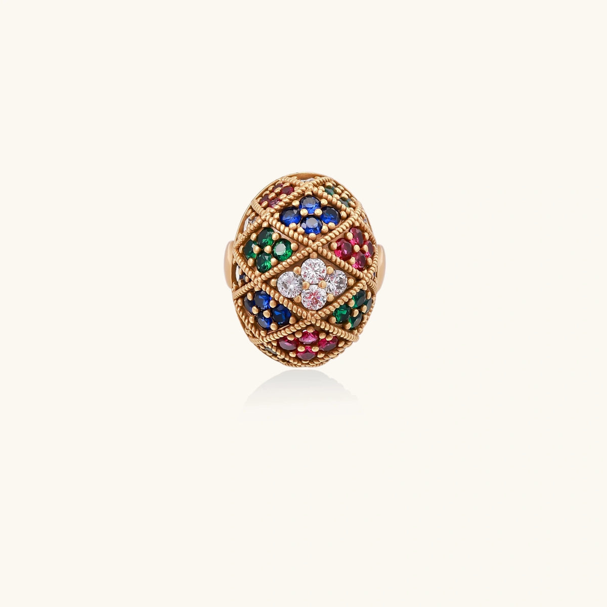 Empress Mosaic Ring | 3EyeJewEls