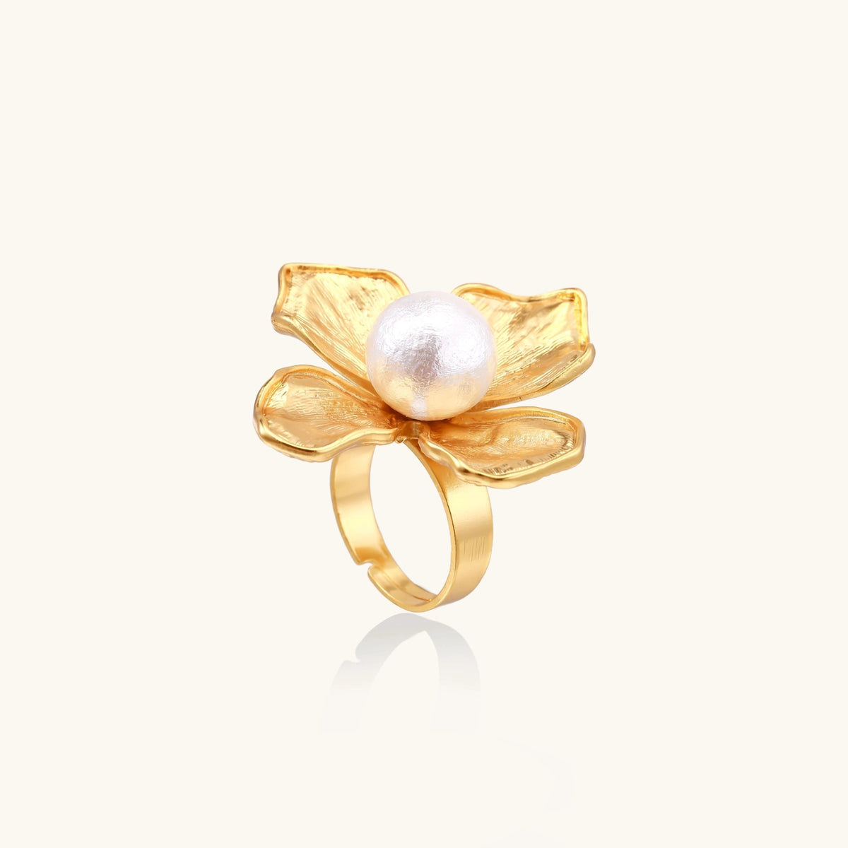 Blooming Pearl Statement Ring | 3EyeJewEls